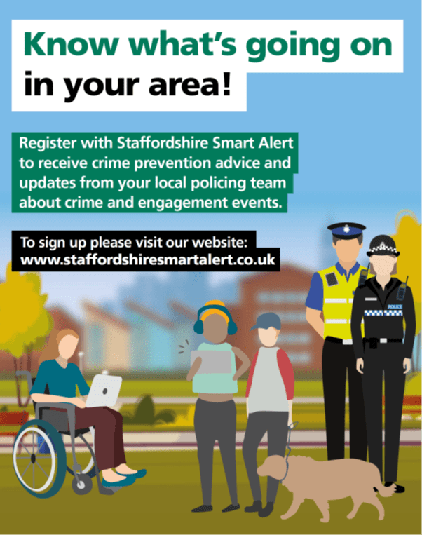 Staffordshire Police Smart Alert App launched details here