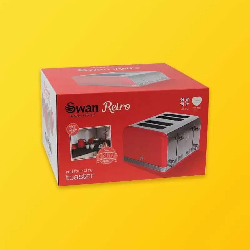 Custom Home Appliances Boxes Silver Edge Packaging