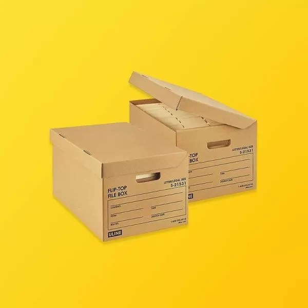 Customize Sized Printed Storage Boxes Silver Edge Packaging