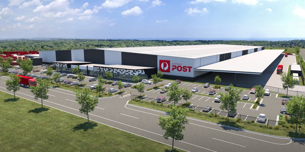 LARGEST PARCEL DELIVERY CENTRE IN SOUTHERN HEMISPHERE UNDER WAY AT REDBANK