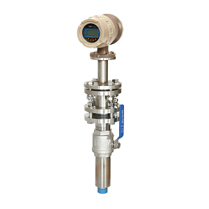 Insertable flow meteinsertion flow meter