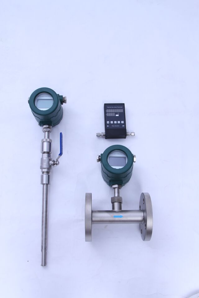 Electronic gas flow meter SILVER AUTOMATION INSTRUMENTS LTD.