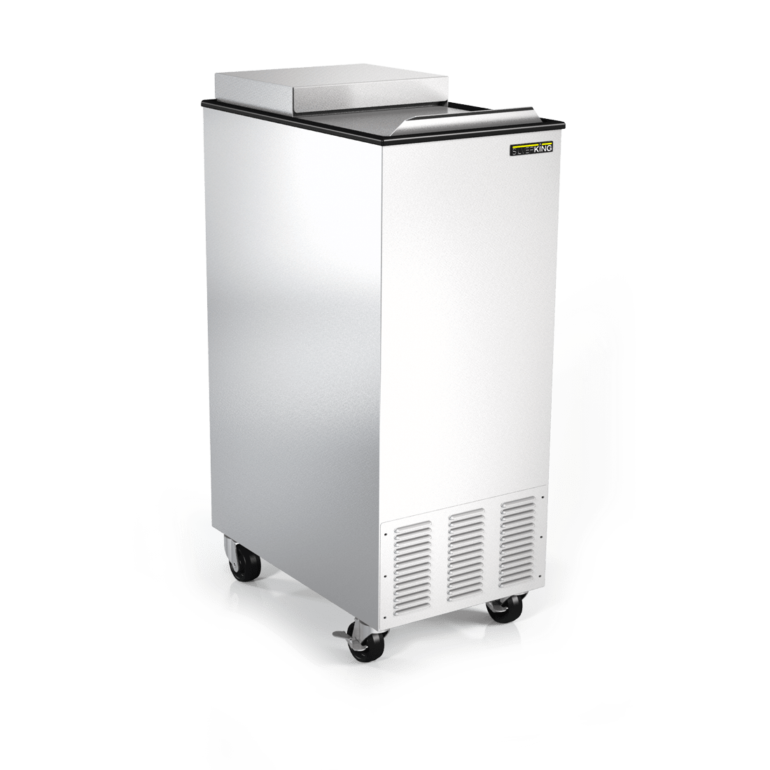 Mobile freezer 15", 115v/60hz/1ph, selfclosing front lid with rear