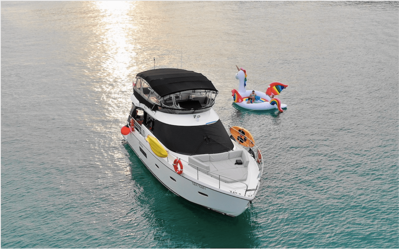 Here's where you can rent a boat for yacht parties around Singapore