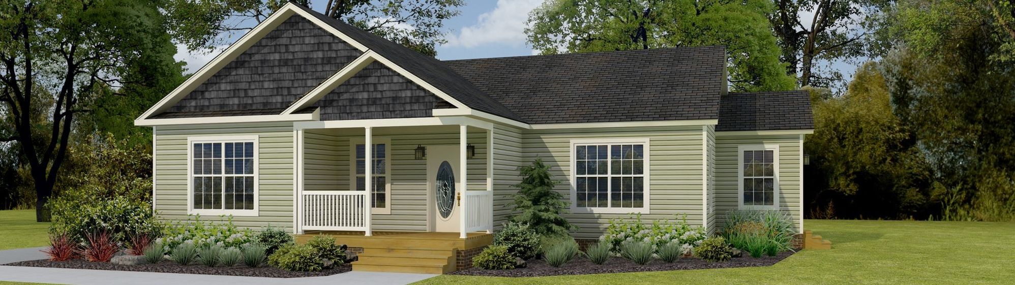 The Carolina TRanch Style Modular Home Get Floored, Literally