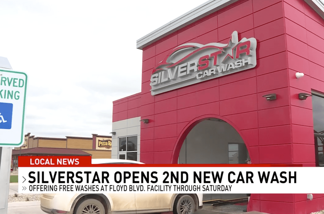 Silverstar opens 2nd car wash in Sioux City Silverstar Car Wash