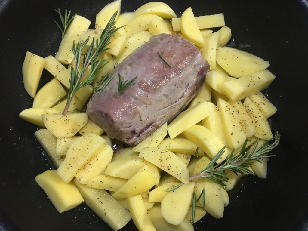 FILETTO DI MAIALE E PATATE IN PADELLA Silvia&Rosmarino