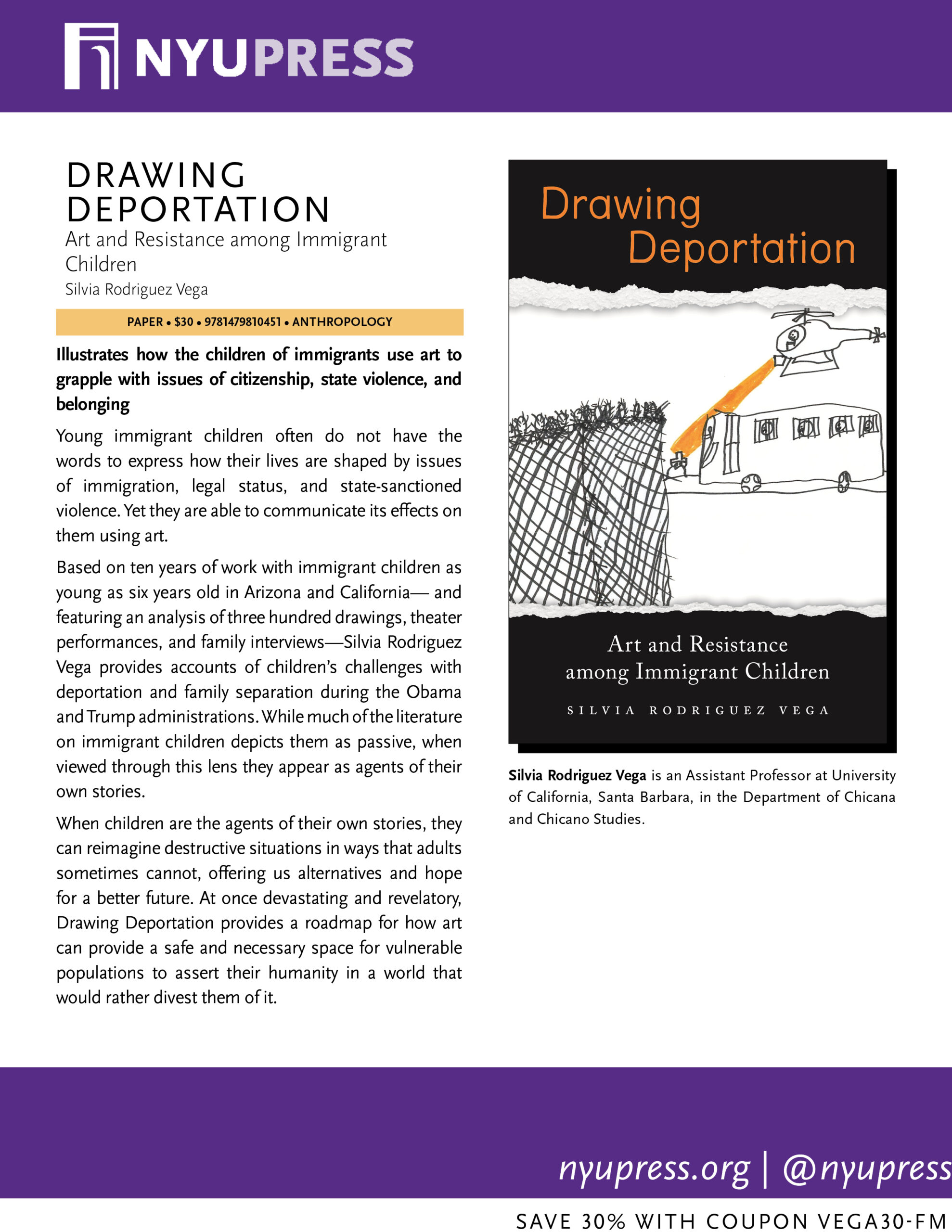 Drawing Deportation Silvia Rodriguez Vega, Ph.D.
