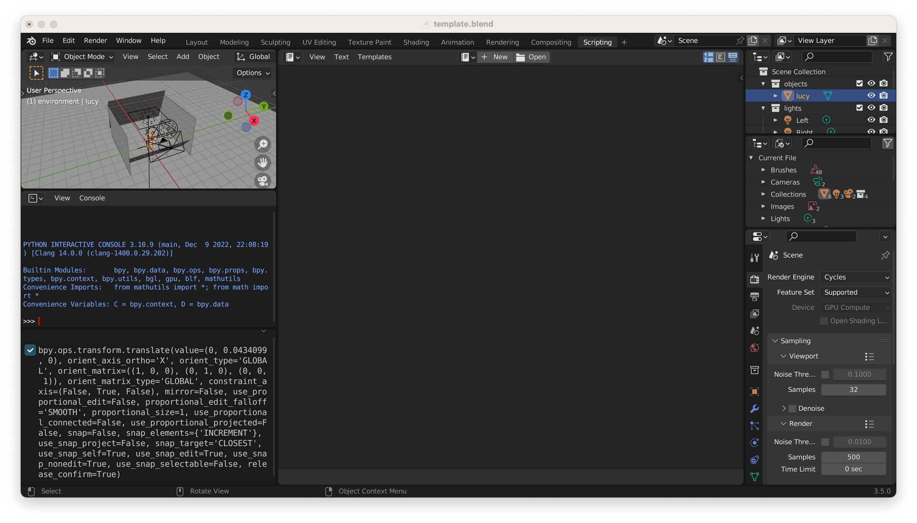 Silvia Sellán Blender Course III Rendering static images and