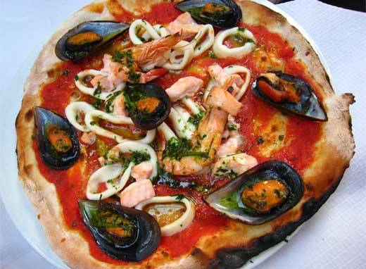 Pizza frutti di mare ricetta Silvio Cicchi