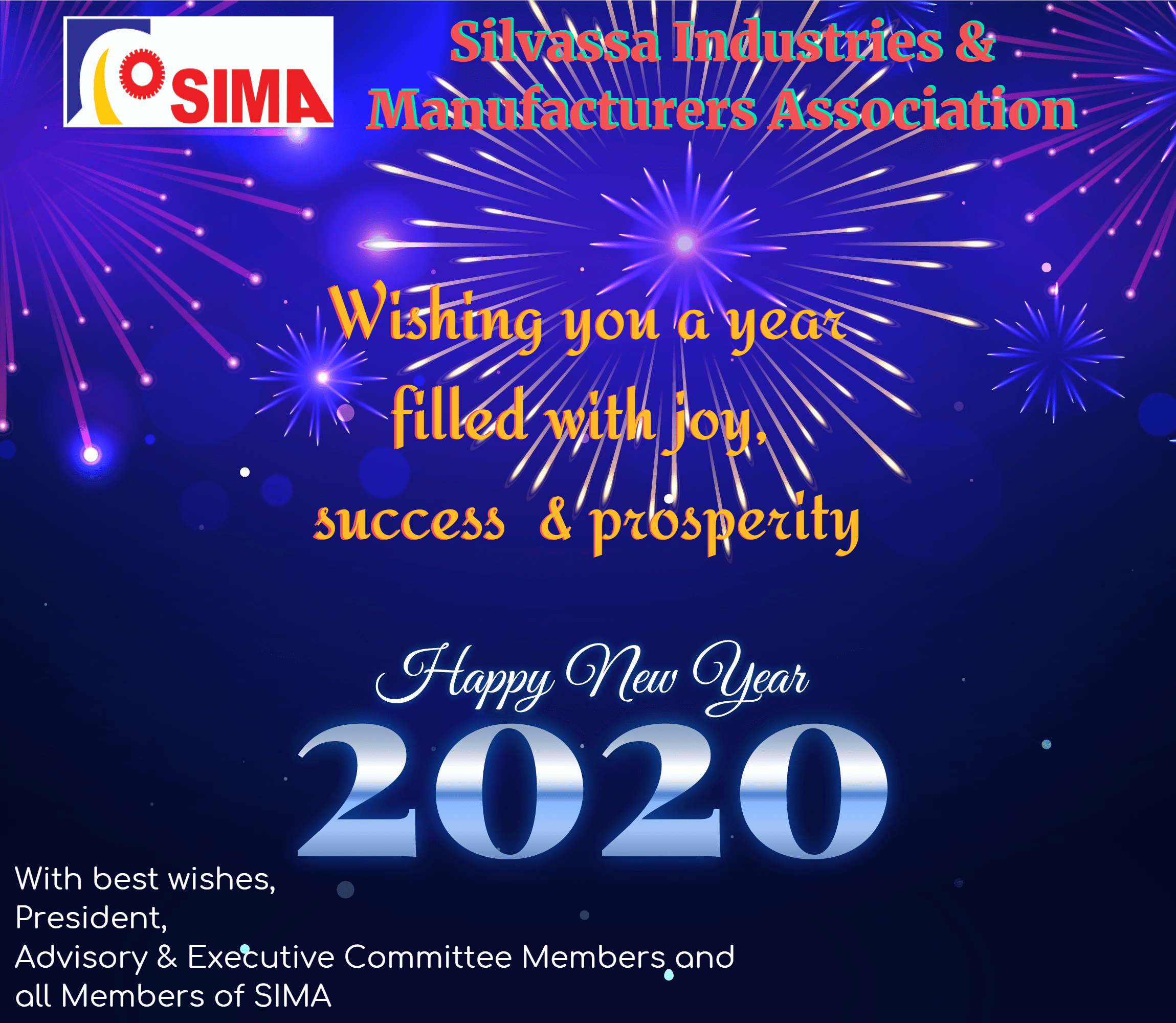 WISHING YOU AND YOUR FAMILY A VERY HAPPY AND PROSPEROUS NEW YEAR.