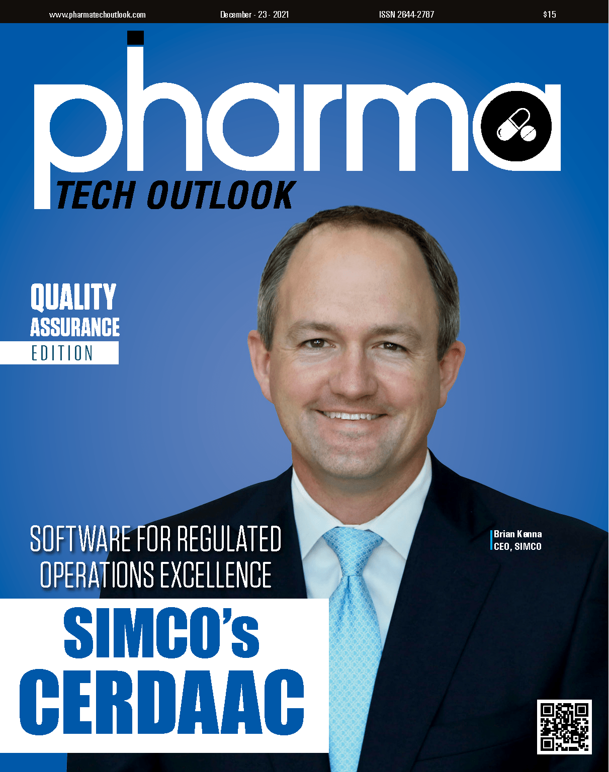 Pharma Tech Outlook Awards SIMCO's CERDAAC SIMCO