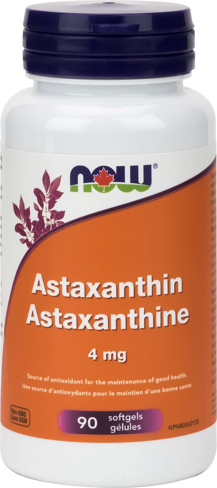 Astaxanthin 4 Mg Simcoe Natural Foods