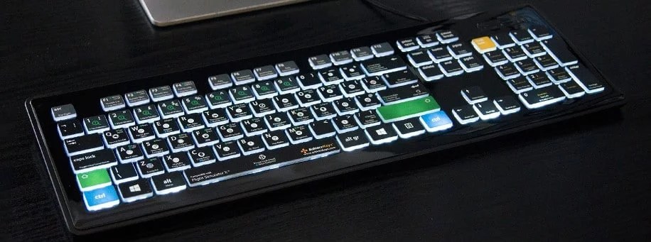 Editors Keys FSX Keyboard Especially designed for for Flight Sim X