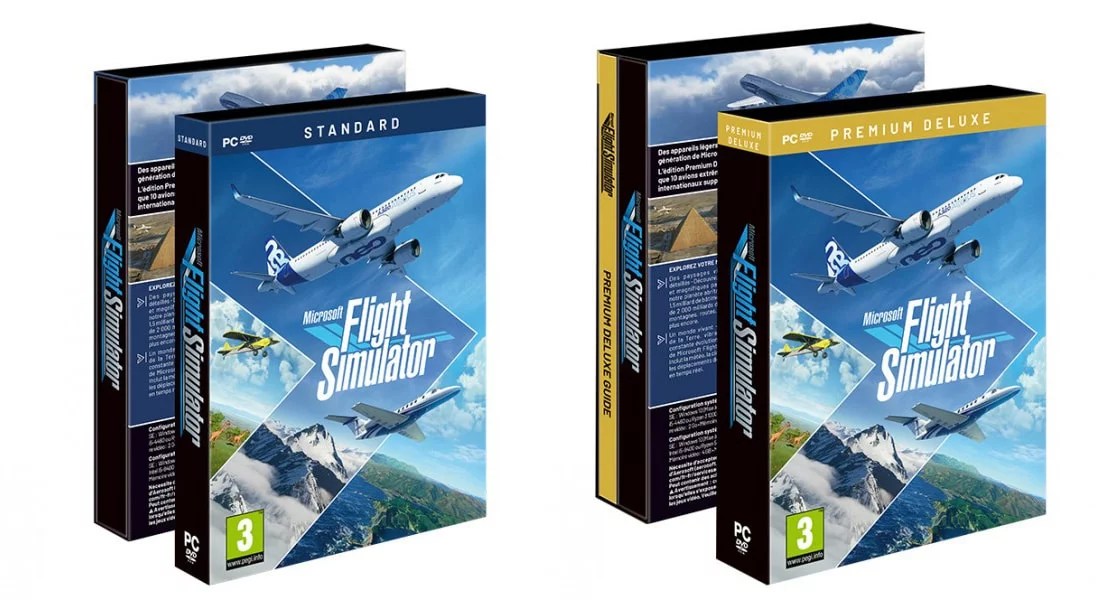 Microsoft Flight Simulator Boxes in Stock Again Standard and Premium