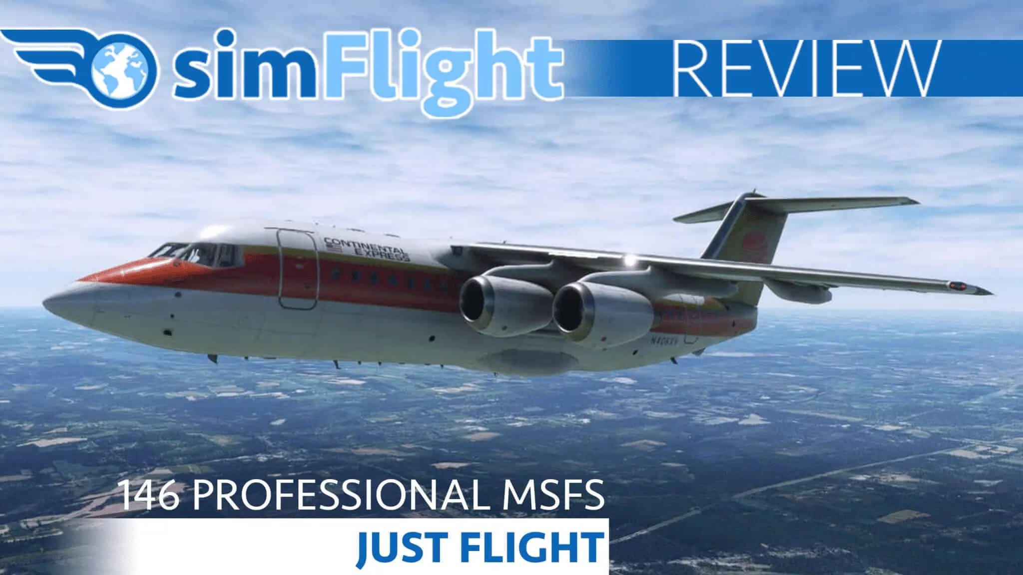 Review Just Flight BAE 146 professional v1.8 MSFS simFlight.DE