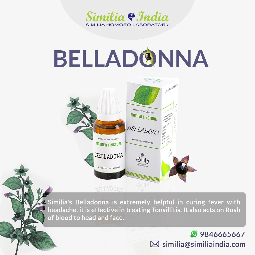 SIMILIA INDIA MOTHER TINCTURE BELLADONNA
