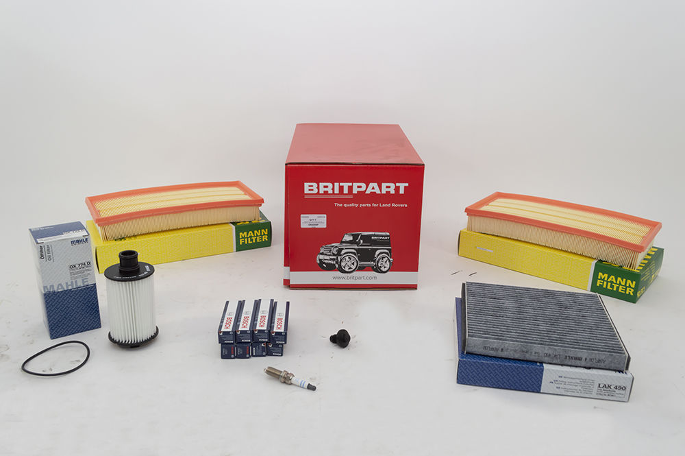 RANGE ROVER L405 SERVICE KITS OEM FILTERS AND SPARK/HEATER PLUGS