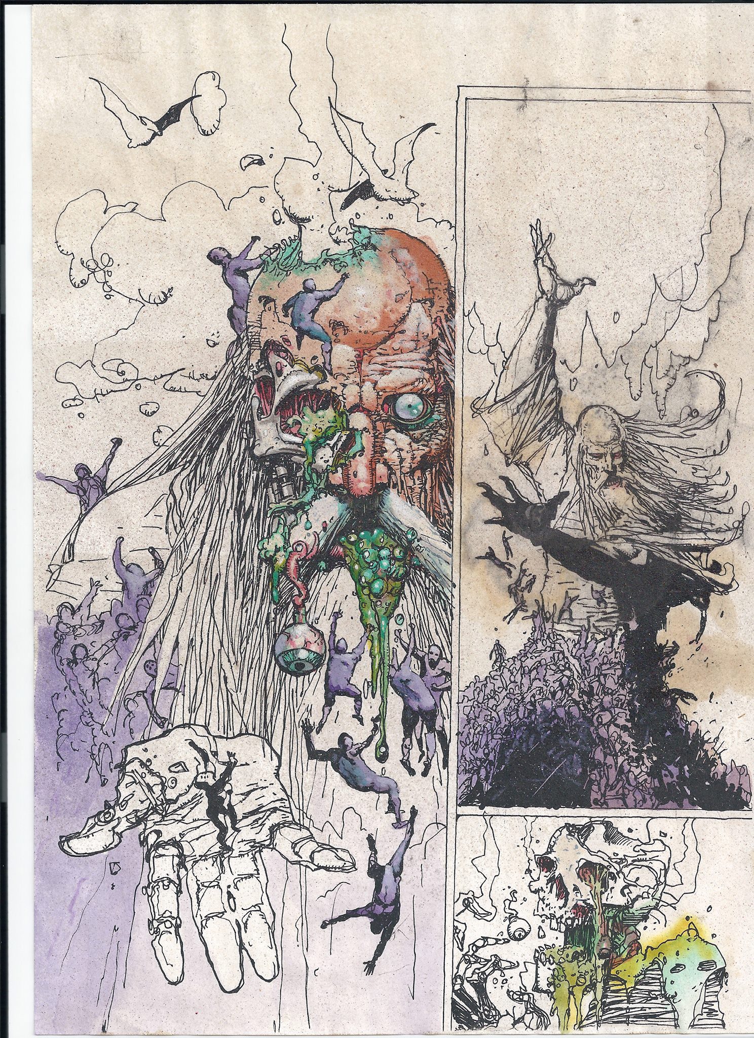 sketch_fromGS The Art of Simon Bisley
