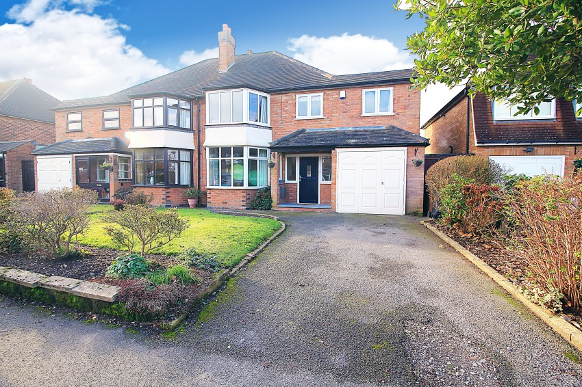 4bedroom semidetached house for sale in Bryanston Road, Solihull