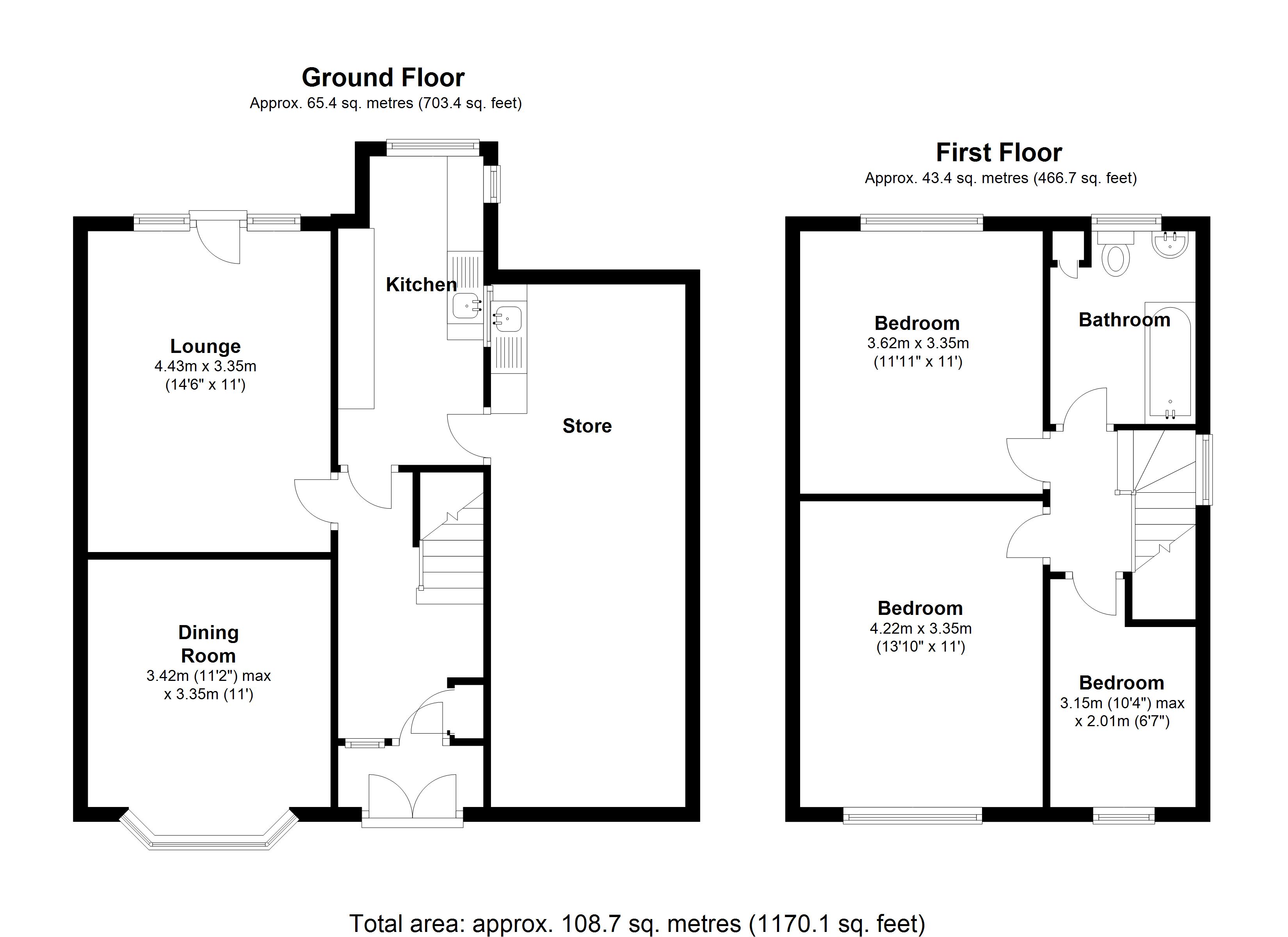 3bedroom semidetached house for sale in The Dell, Solihull
