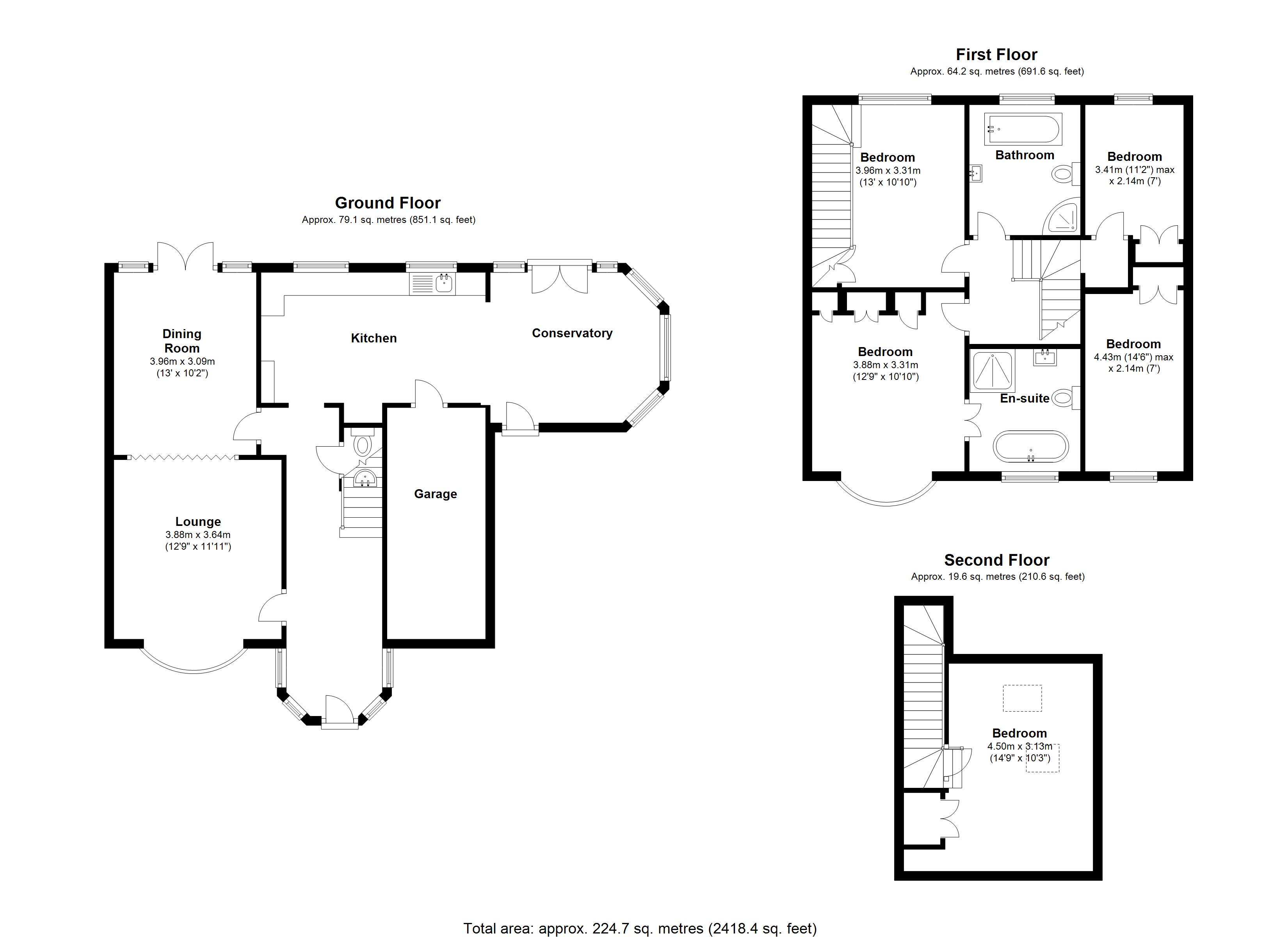 4bedroom semidetached house for sale in Wellington Grove, Solihull