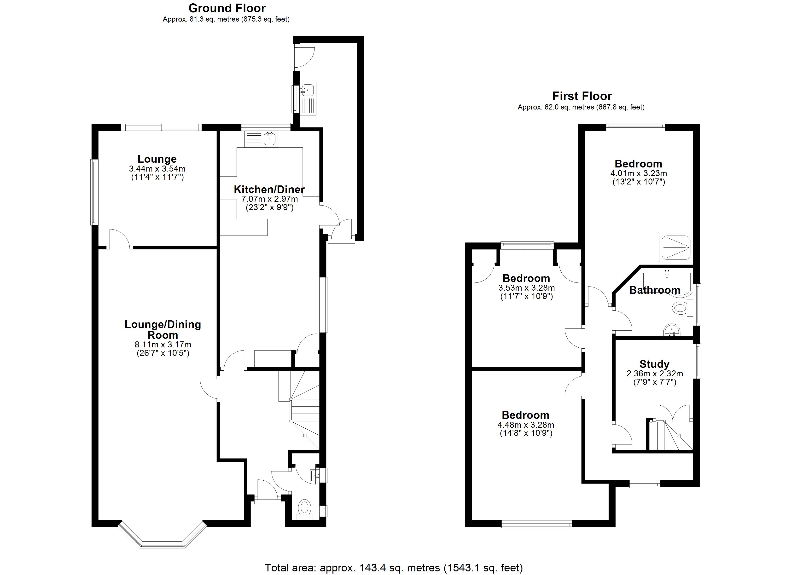 4bedroom semidetached house for sale in Warwick Road, Solihull