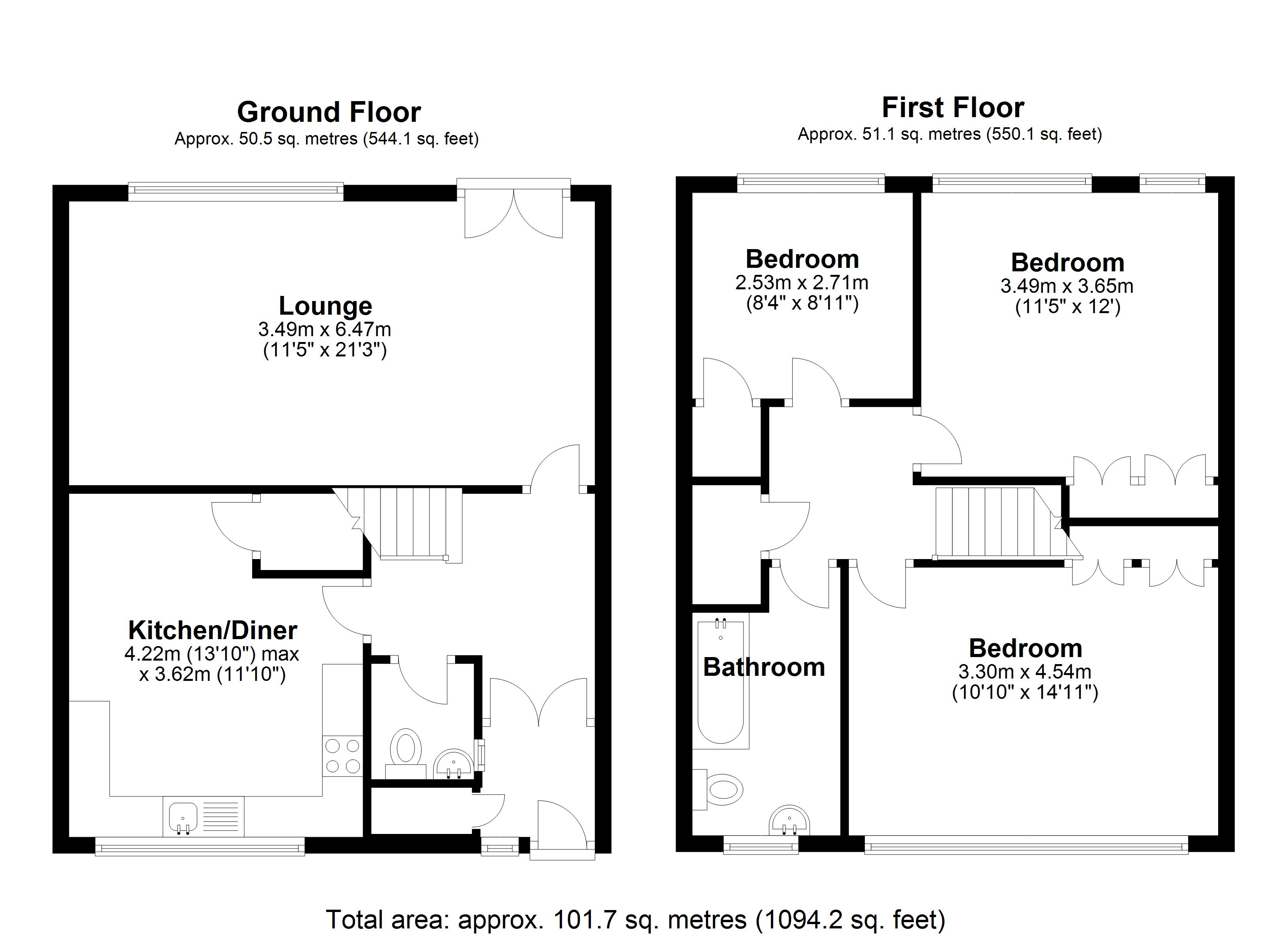 3bedroom town house for sale in Rowood Drive, Solihull