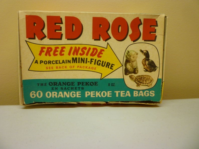 1960's Canadian Red Rose Tea Wade Porcelain Figurines Premium Box eBay