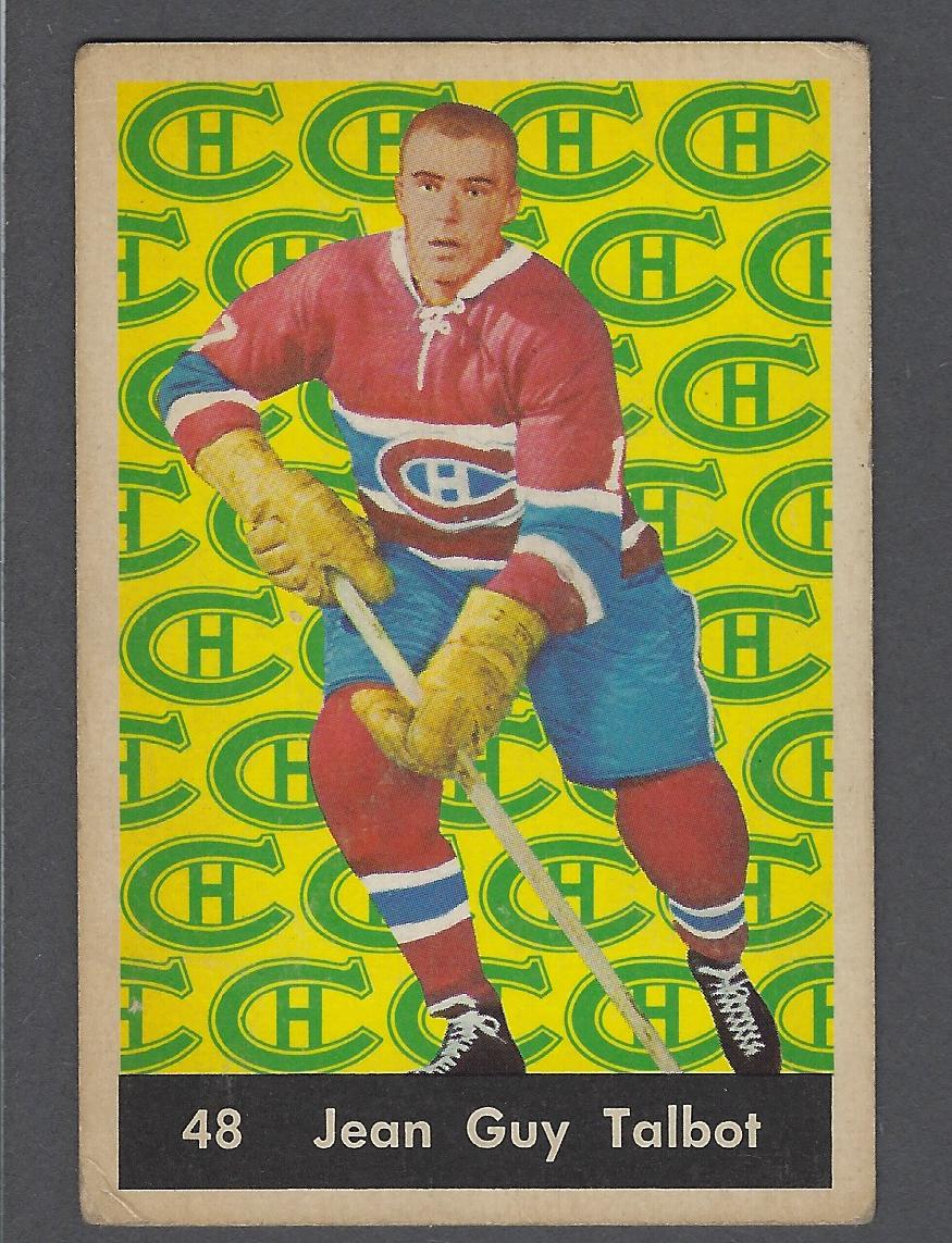 196162 Parkhurst Montreal Canadiens Hockey Card 48 JeanGuy Talbot eBay