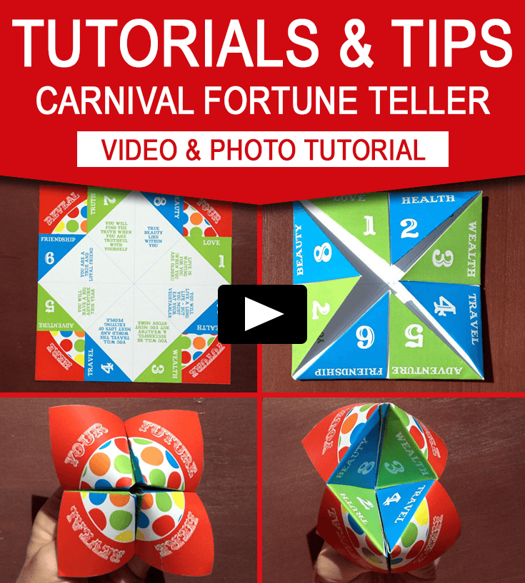 Carnival Fortune Teller Tutorial