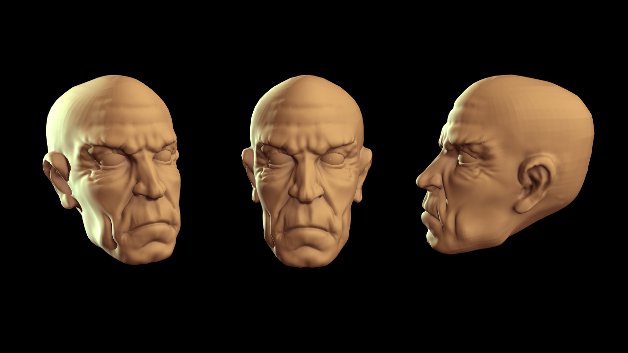 » Zbrush head sculpt