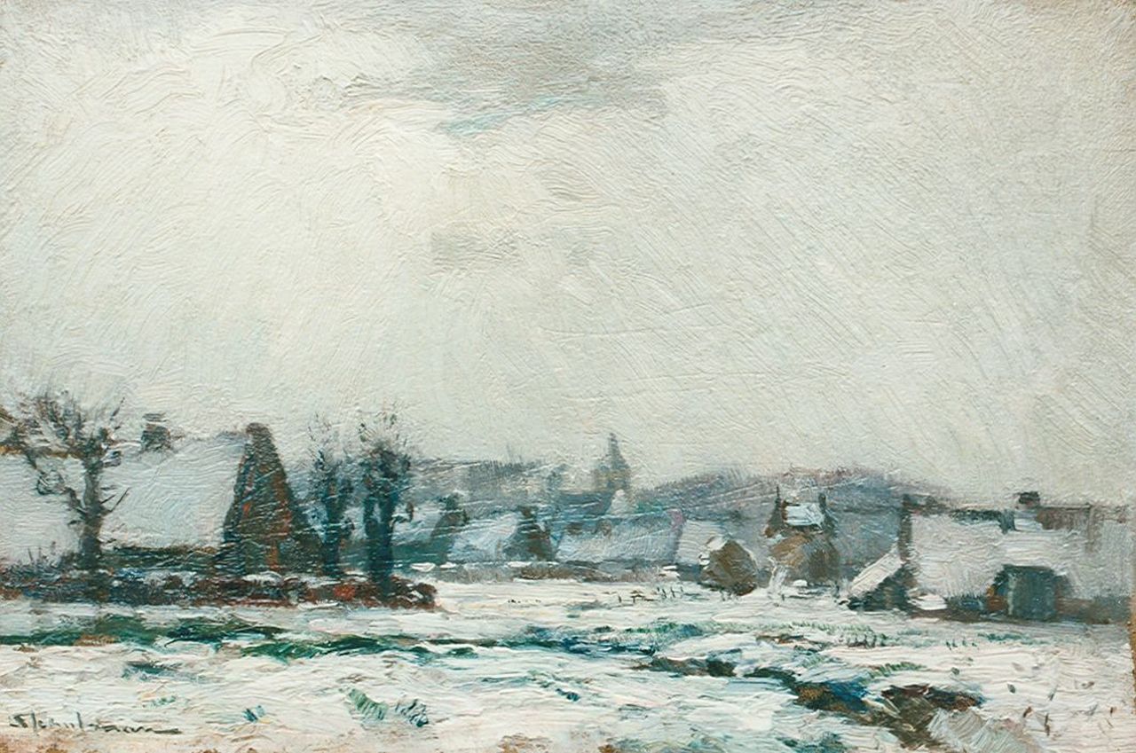David Schulman Zuvor zum Verkauf A snowcovered landscape