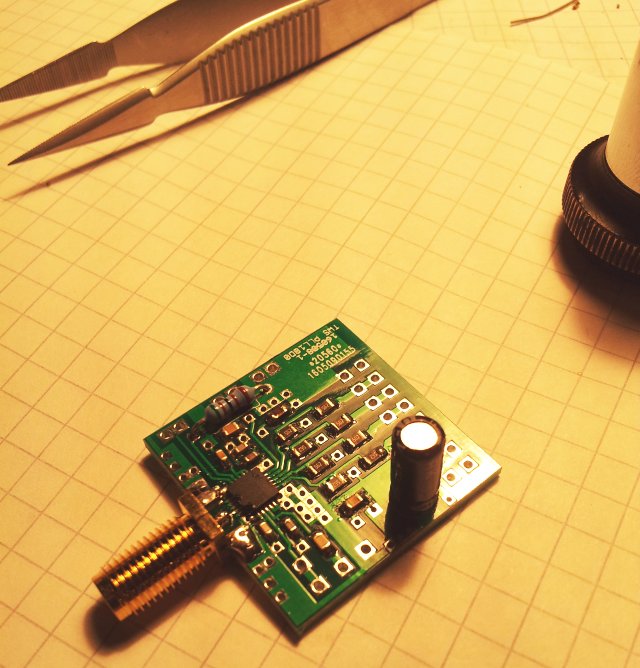 ADF41020 18 GHz PLL universal divider and PLL board SimonsDialogs