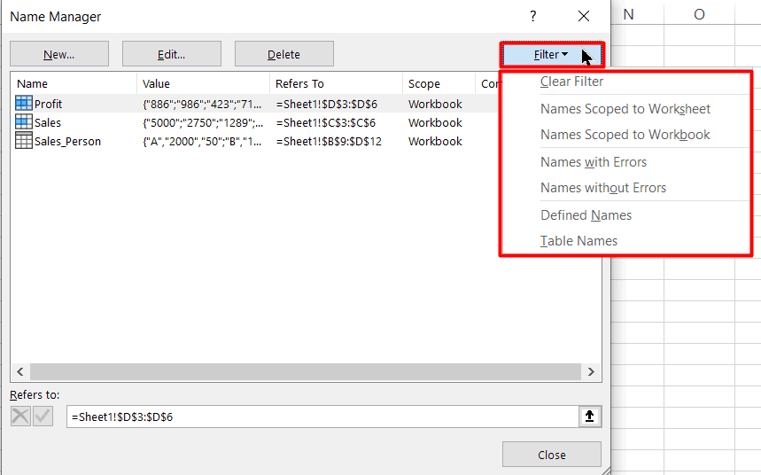 How to Delete a Named Range in Excel? 3 Easy Methods