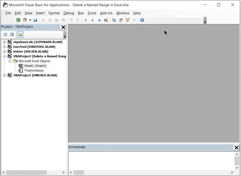 How to Delete a Named Range in Excel? 3 Easy Methods