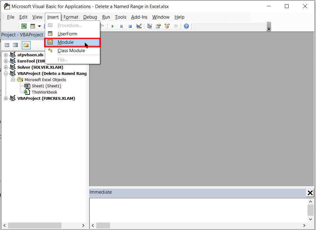 How to Delete a Named Range in Excel? 3 Easy Methods