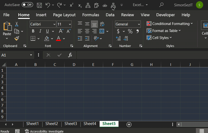 How to Enable Dark Mode in Excel? 2 easy methods (2022)