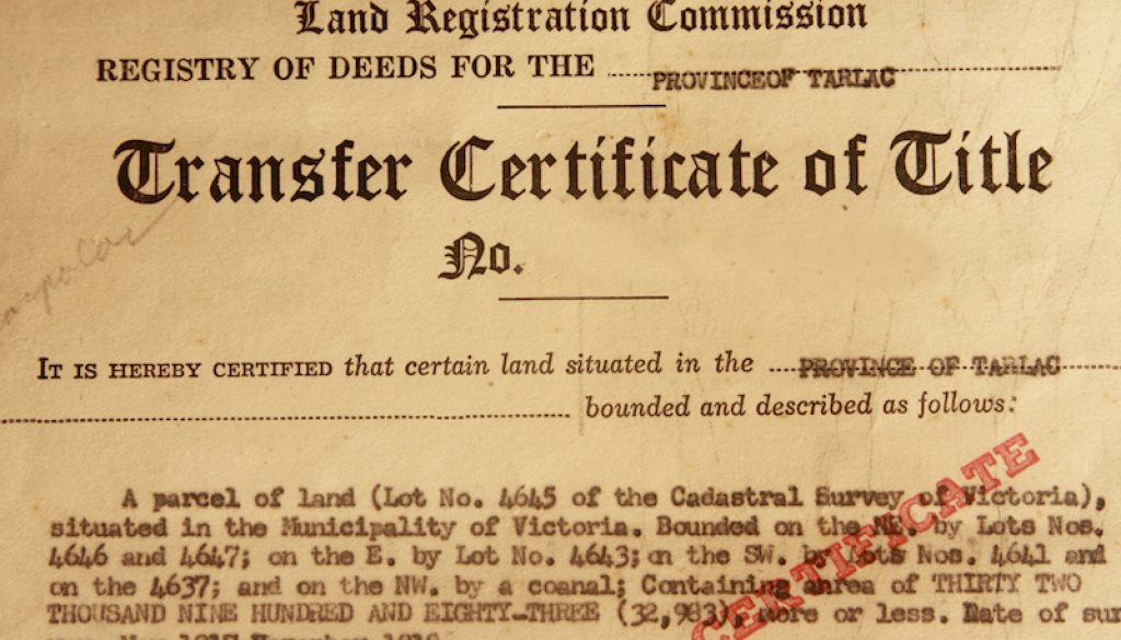 What Sort of Title Torrens, Community, Strata, Company or Moiety