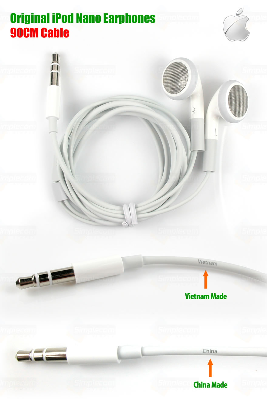 Apple Headphones Earphones Earbuds For iPod iPhone iPad MA662