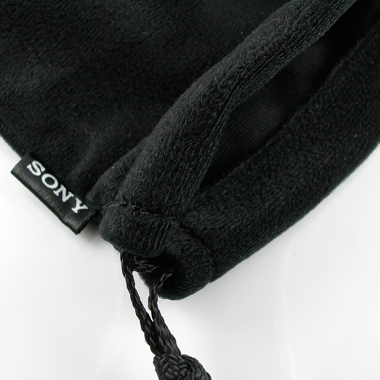 SONY Earphones Headphones Pouch Bag Soft Nylon Travel Carry Case eBay