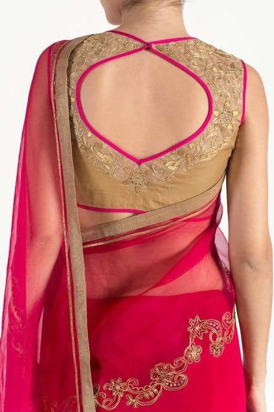 Different types of blouse for saree Simple Craft Ideas