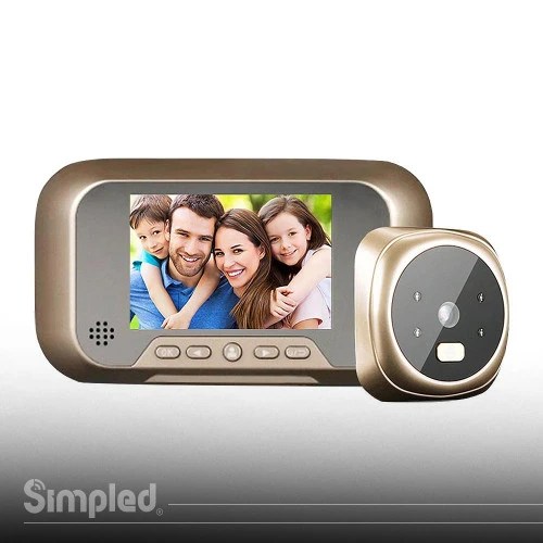 Digital Door Viewer, Who's Behind the Door?