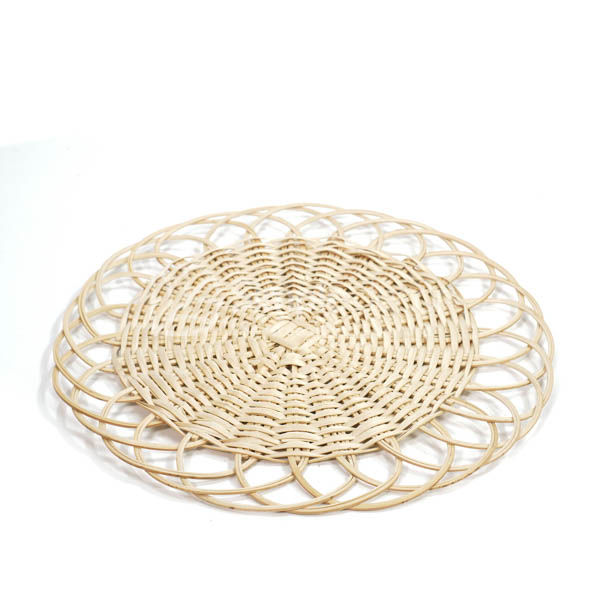SDPMR2112 Flower Rattan Placemat Simple Decor