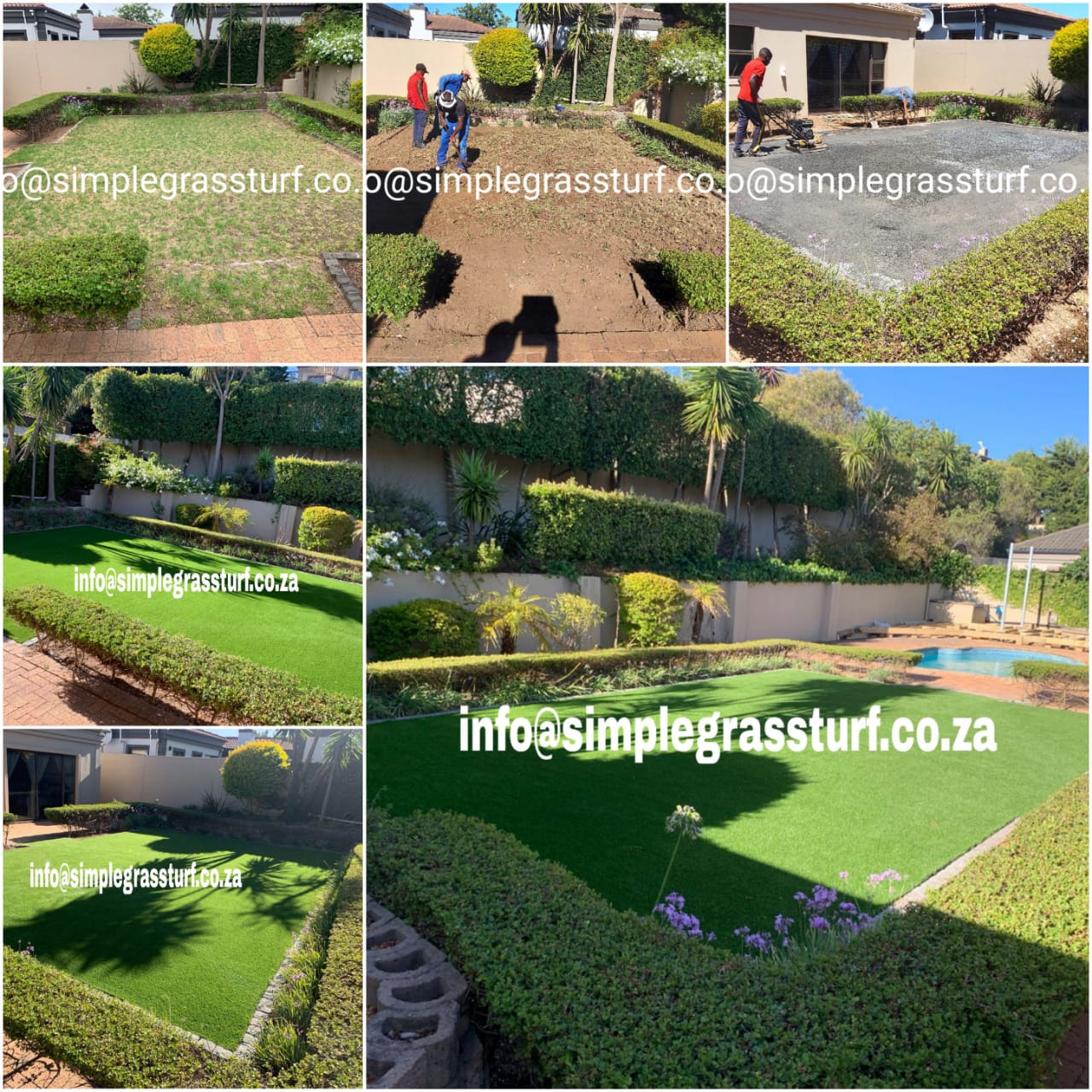 Previous Work Artificial Grass Installation in Cape Town
