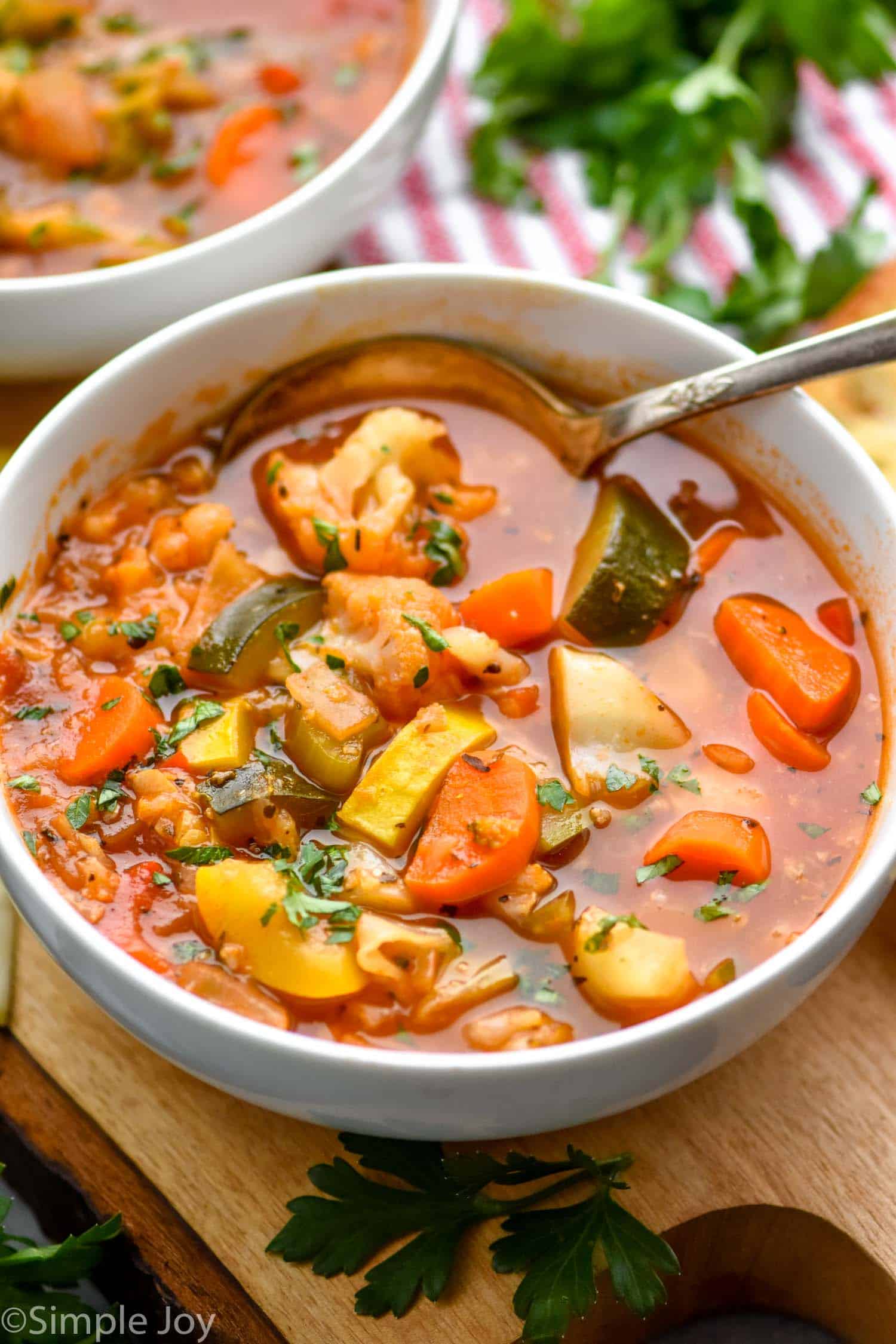 Instant Pot Vegetable Soup Simple Joy