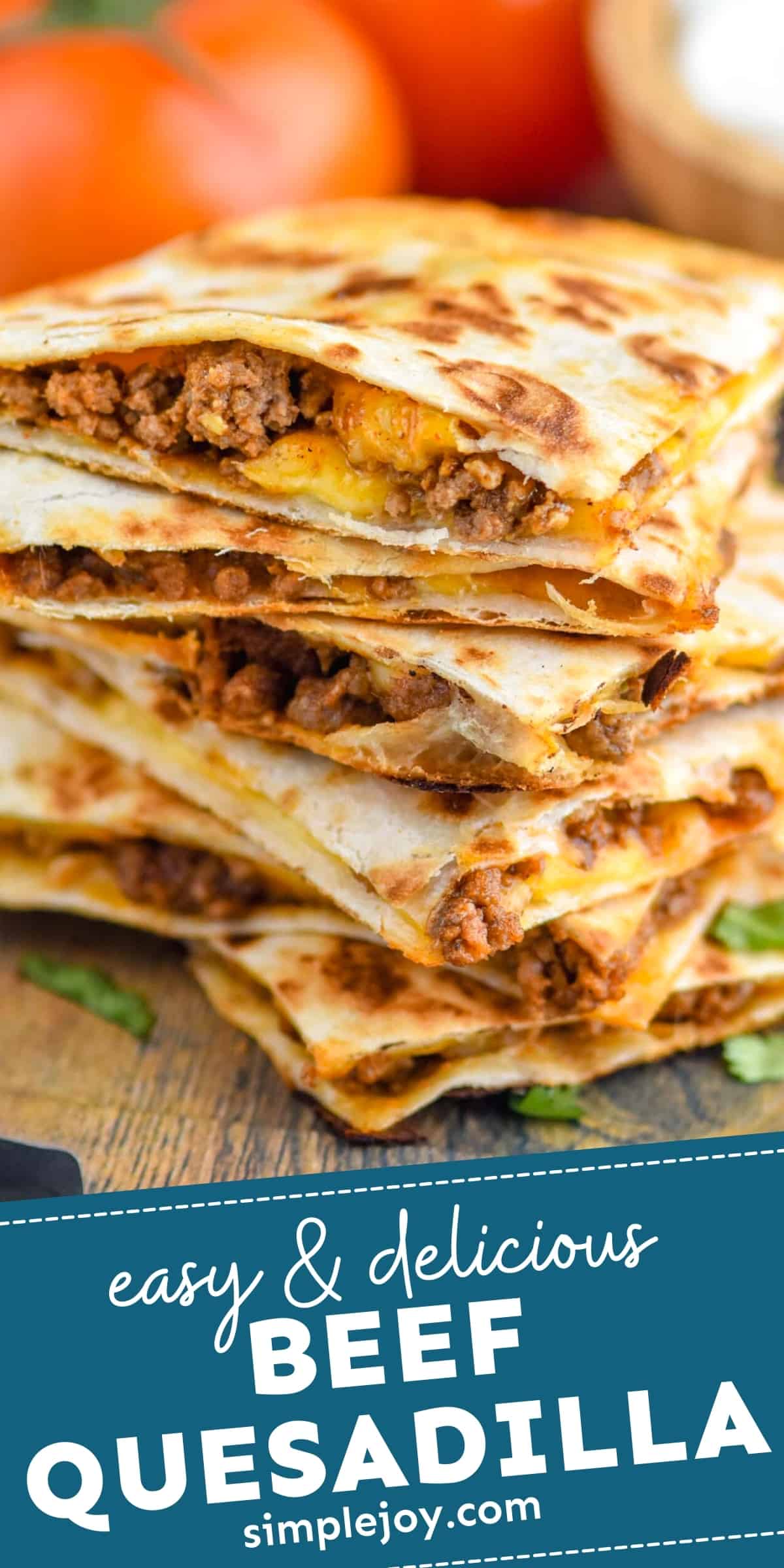 Beef Quesadilla Simple Joy