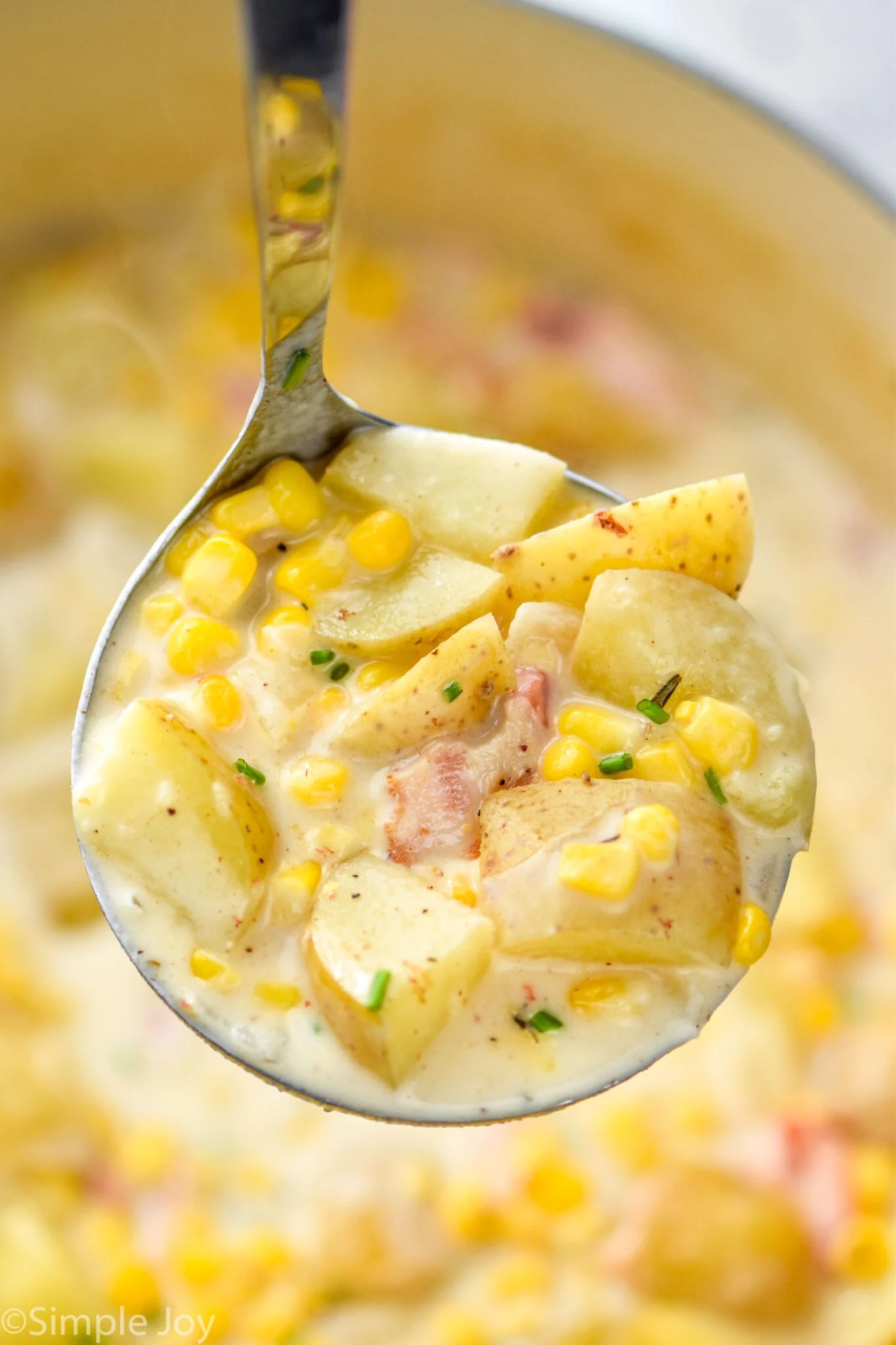 Corn Chowder Recipe Simple Joy