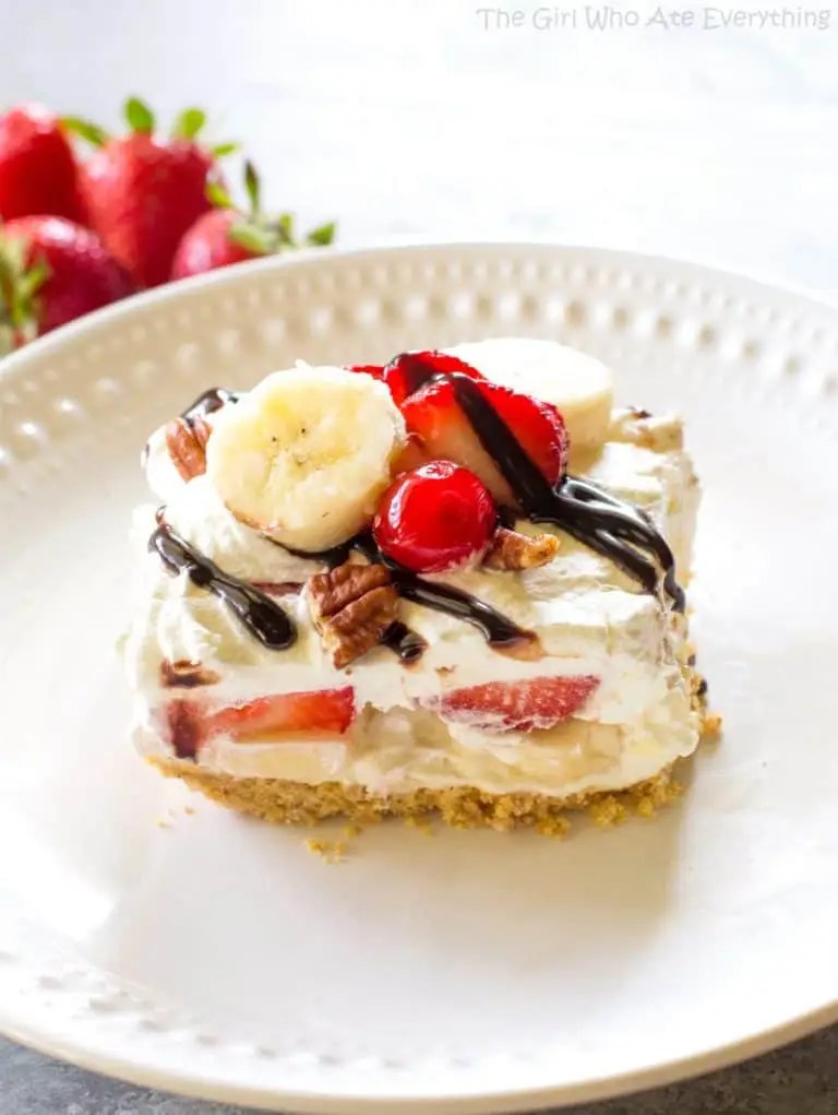 Banana Split Dessert Simple Keto Diet Meals