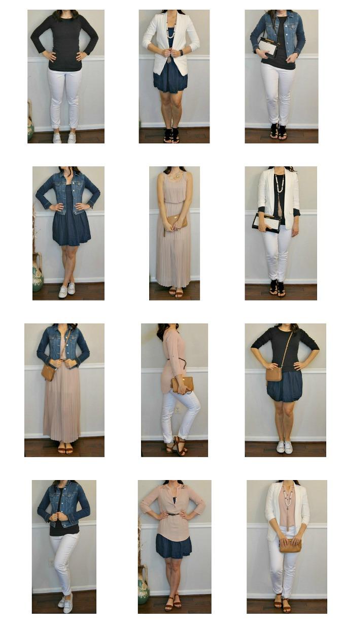 10 Piece Wardrobe Outfits Modern Furniture